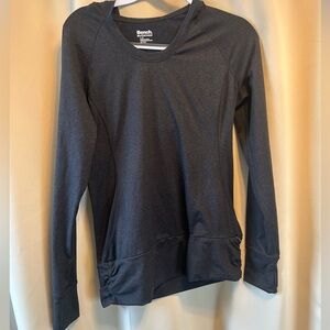 Bench Charcoal Gray Long Sleeve Crew Sweatshirt